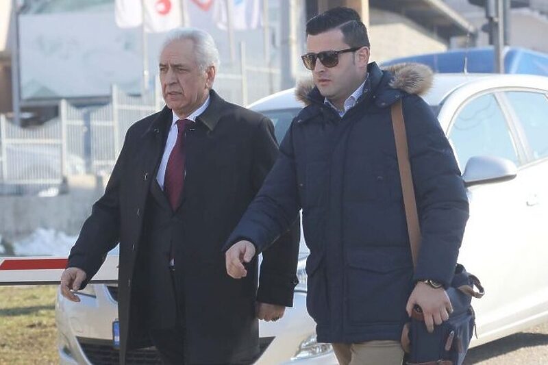 Ramiz Dreković i njegov advokat Mirsad Crnovršanin
