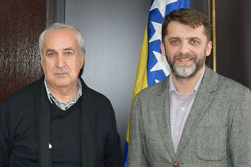 Omer Kulić i Admir Katica (Foto: Vlada KS)