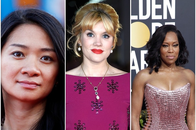 Chloe Zhao, Emerald Fennell i Regina King (Foto: EPA-EFE)