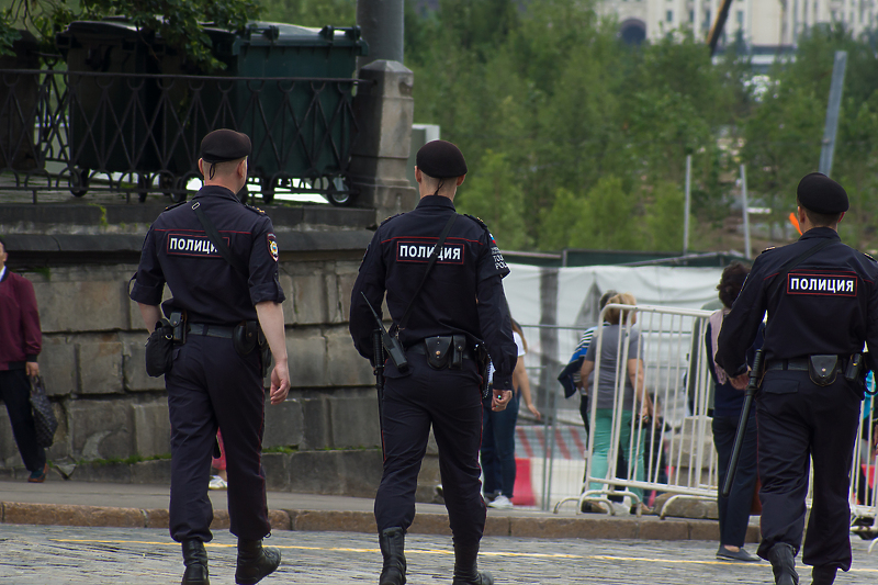 Policija na ulicama Moskve (Ilustracija: Shutterstock)