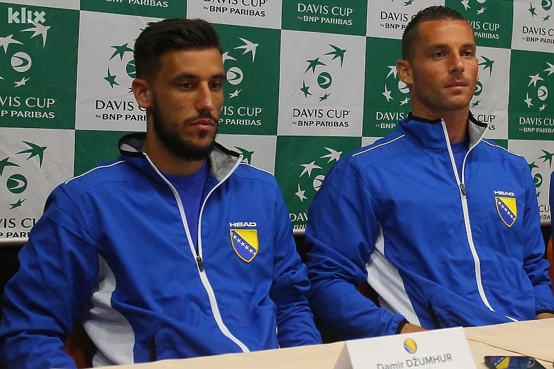 Damir Džumhur i Tomislav Brkić