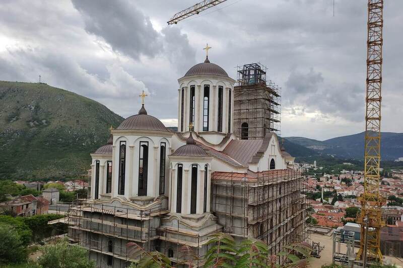 Saborna crkva Svete Trojice u Mostaru (Foto: Arhiv/Klix.ba)