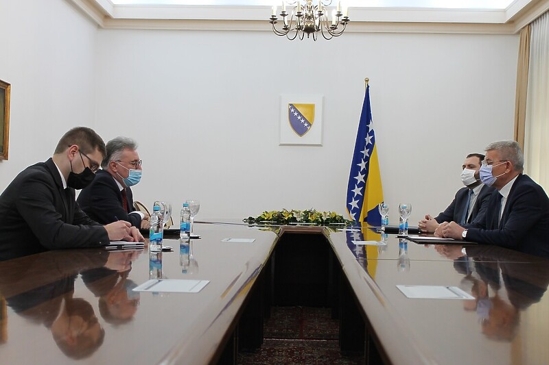 Igor Kalabuhov i Šefik Džaferović, Foto. Predsjedništvo BiH