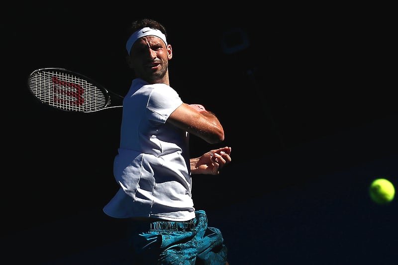 Dimitrov će u četvrtfinalu igrati sa senzacijom dosadašnjeg toka turnira Rusom Aslanom Karatsevom (Foto: EPA-EFE)