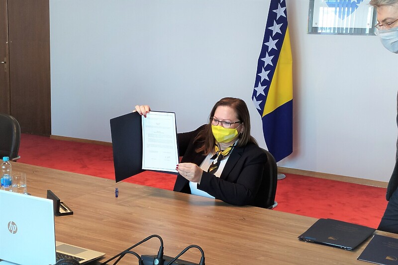 Ministrica Gudeljević nakon potpisanog sporazuma