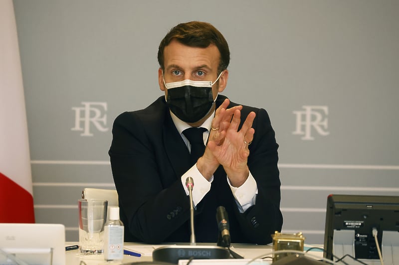 Macron traži ravnomjerniju distribuciju vakcina (Foto: EPA-EFE)