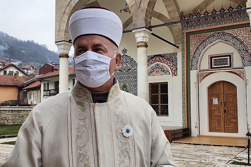 Muftija goraždanski Remzija ef. Pitić (Foto: E. A./Klix.ba)