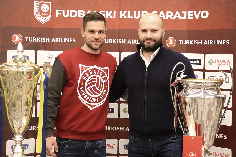 Mirko Oremuš i Emir Hadžić (Foto: FK Sarajevo)
