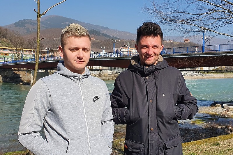 Mladići iz Goražda Ahmed Fazlić i Denis Rašidović preko noći postali heroji  grada