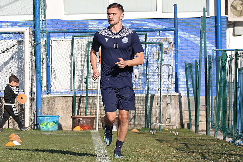 Anel Šabanadžović na treningu Željezničara (Foto: Armin Herić / fkz.ba)