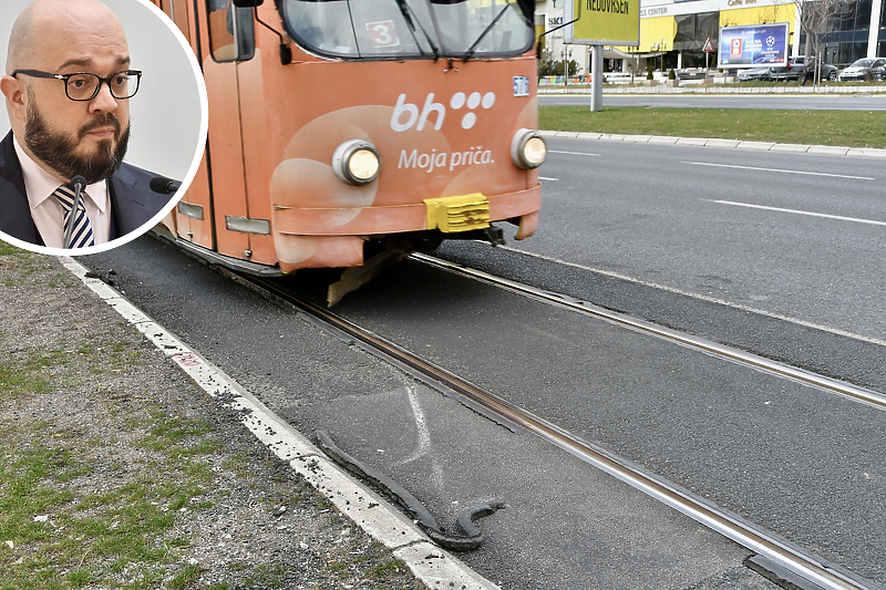 Izgledna ponovna rekonstrukcija tramvajske "S" krivine u Sarajevu (Foto: I. Š./Klix.ba)