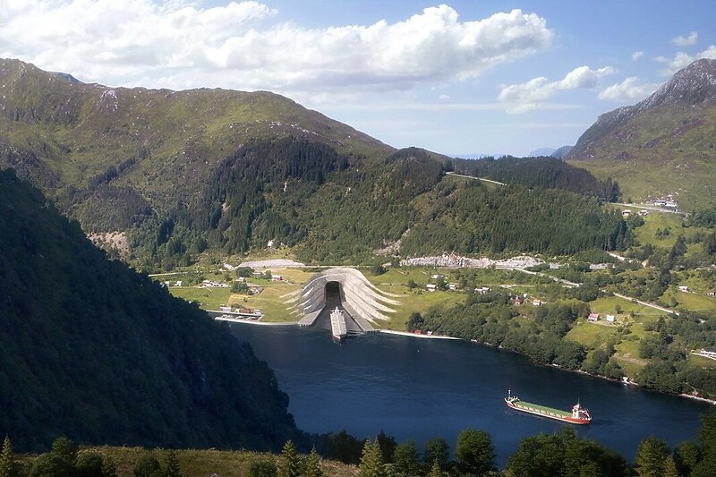 Brodski tunel u Norveškoj će biti dug 1,7 kilometara (Foto: Kystverket/Snohetta)