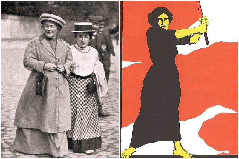 Clara Zetkin i Rosa Luxemburg