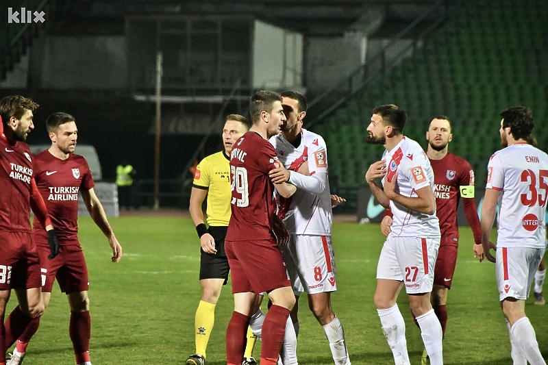 Zrinjski je u ligaškom duelu na Koševu u subotu pobijedio 1:0 (Foto: I. Š./Klix.ba)