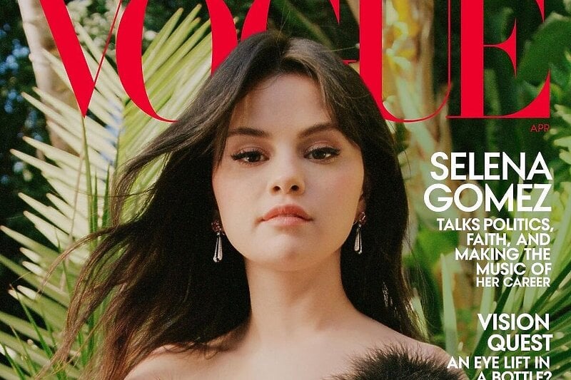 Selena Gomez na naslovnici magazina Vogue (Foto: Twitter)