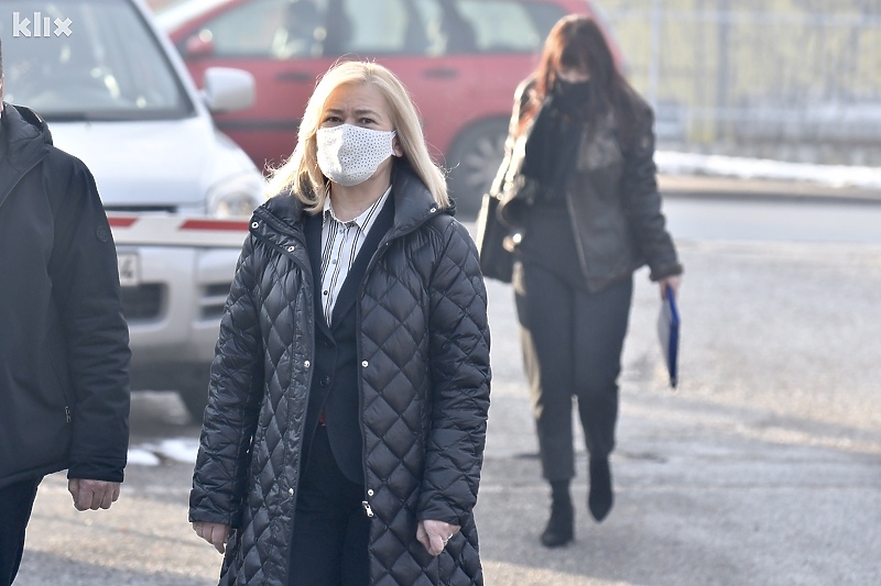 Milićević dolazi na jedno od ranijih ročišta (Foto: T. S./Klix.ba)