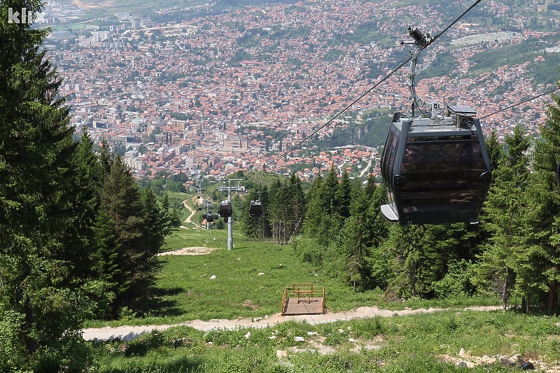 Žičara će ponovo raditi u četvrtak (Foto: H. M./Klix.ba)