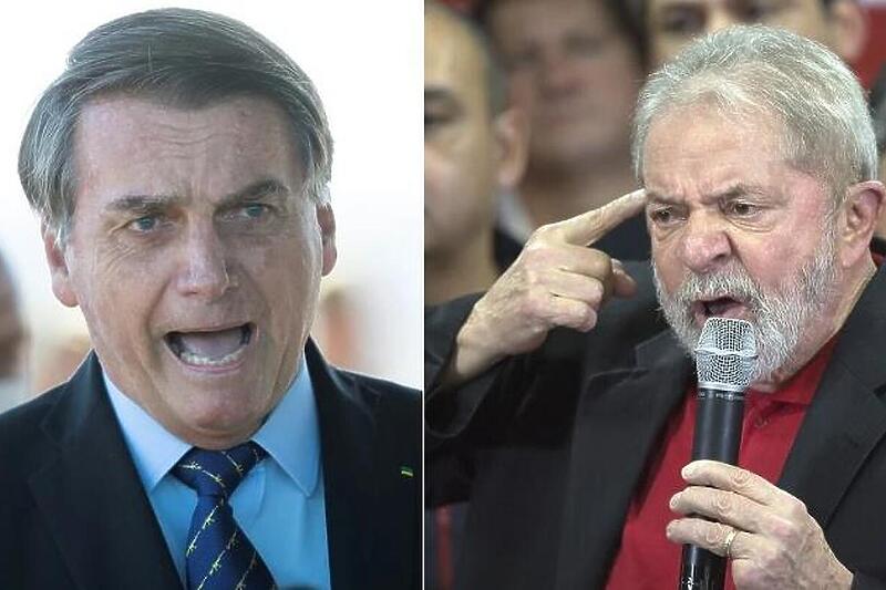 Jair Bolsonaro i Lula da Silva (Foto: EPA-EFE)