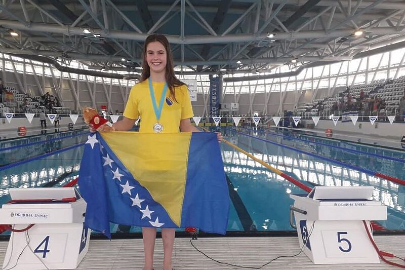 Lana je na plivačkom mitingu u Beogradu isplivala A olimpijsku normu (Foto: Facebook)