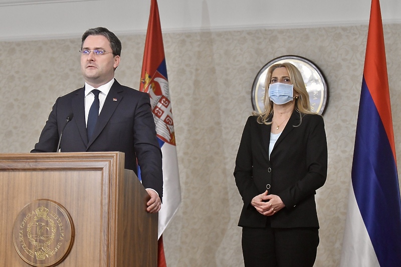 Nikola Selaković i Željka Cvijanović (Foto: T. S./Klix.ba)