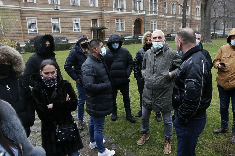 Sa današnjih protesta (Foto: FENA)