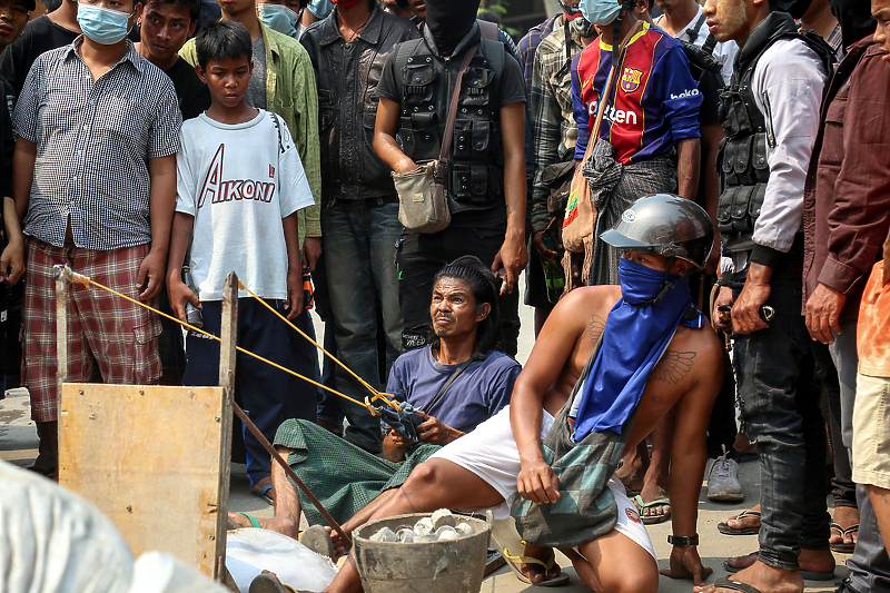 Brojni stanovnici Mijanmara žele sigurnost i mir (Foto: EPA-EFE)