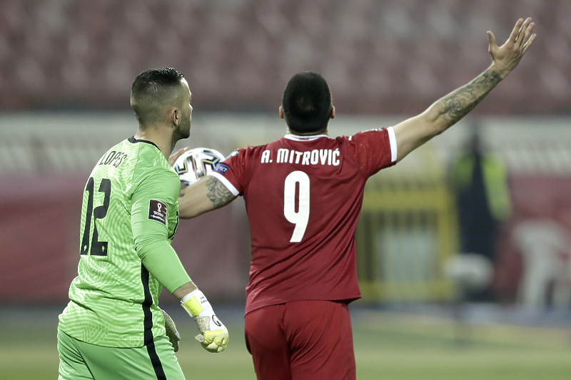 Aleksandar Mitrović nastavio je da briljira u kvalifikacionim mečevima (Foto: EPA-EFE)