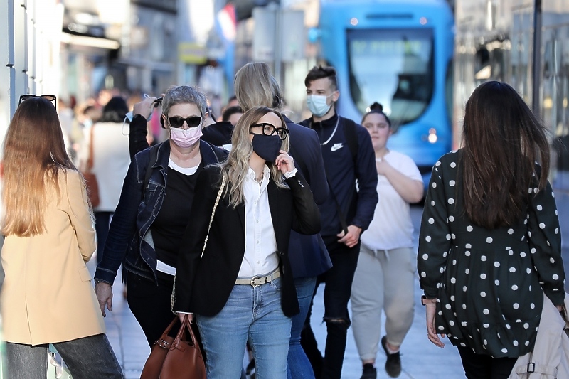 U Zagrebu više neće biti obavezno nošenje maski na otvorenom (Foto:Emica Elvedji/PIXSELL)