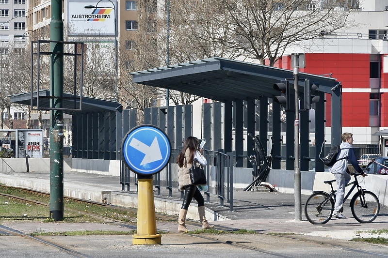 Tramvajska stanica u sarajevskom naselju Otoka se još rekonstruiše (Foto: I. Š./Klix.ba)