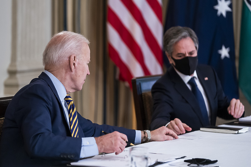 Joe Biden i Antony Blinken (Foto: EPA-EFE)