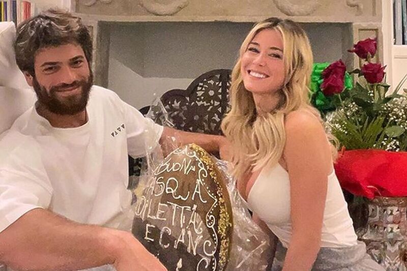 Diletta Leotta i turski glumac Can Yaman proslavili Uskrs uz ogromno čokoladno jaje
