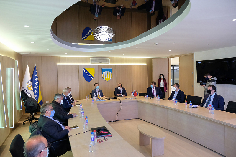 Susret delegacija Konye, Općine Novi Grad Sarajevo i KS (Foto: Općina Novi Grad Sarajevo)