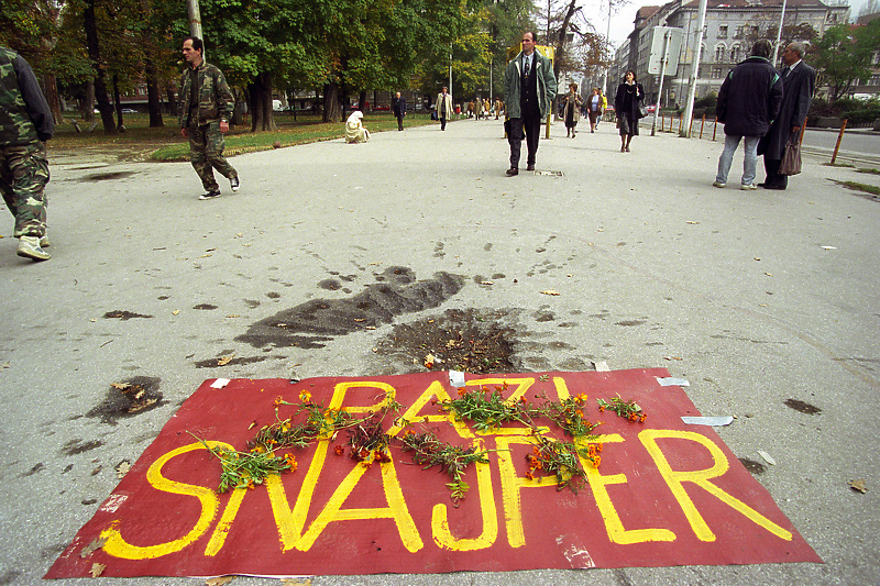 Sarajevo u toku rata (Foto: EPA-EFE)