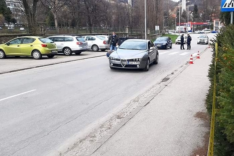 Mjesto nesreće u Zenici (Foto: Klix.ba)
