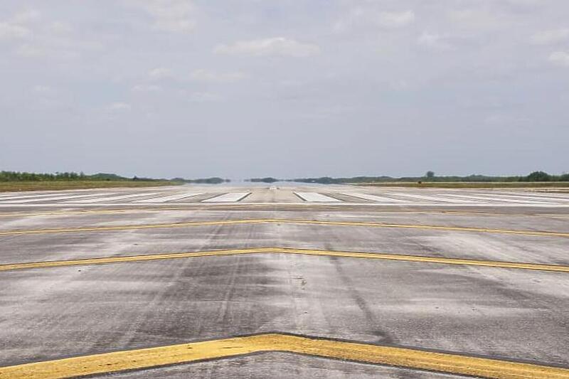 Foto: Izgrađena samo jedna pista (CNN/Miami-Dade Aviation Department)