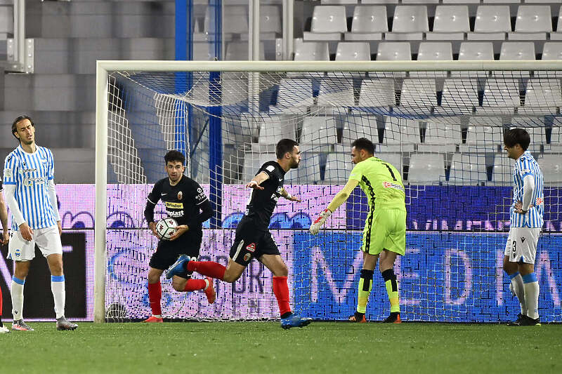 Slavlje Bajića nakon postignutog gola (Foto: Ascoli Calcio 1898 FC SpA)