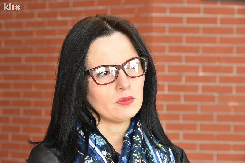 Lejla Brčić podnijela prijavu protiv četnika 2019. godine (Foto: M. O./Klix.ba)