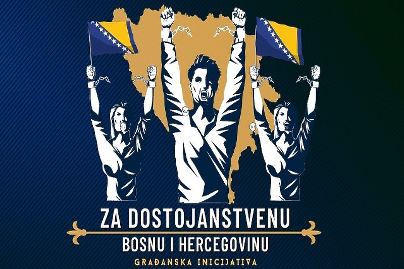 Građanska inicijativa Za dostojanstvenu BiH (Foto: Građanska inicijativa Za dostojanstvenu BiH)