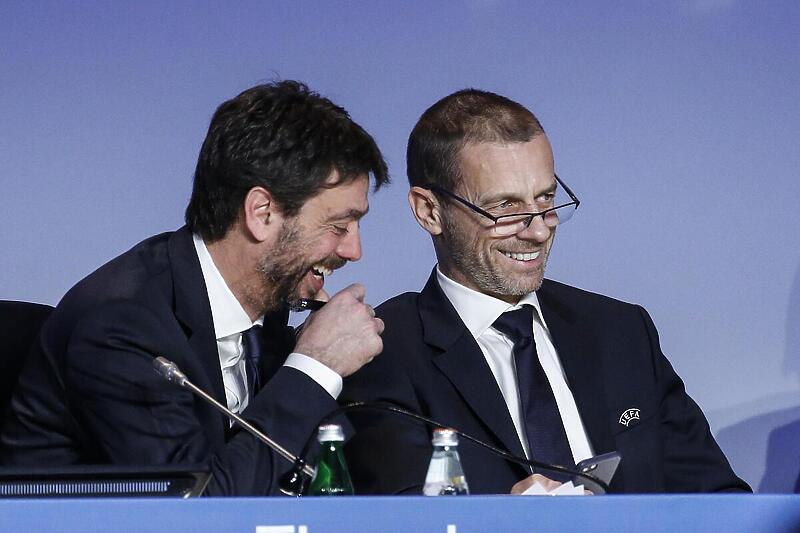 Agnelli i Čeferin (Foto: EPA-EFE)