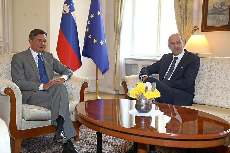 Borut Pahor i Janez Janša (Foto: EPA-EFE)