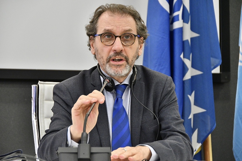Šef osoblja IOM-a Eugenio Ambrosi (Foto: I. Š./Klix.ba)