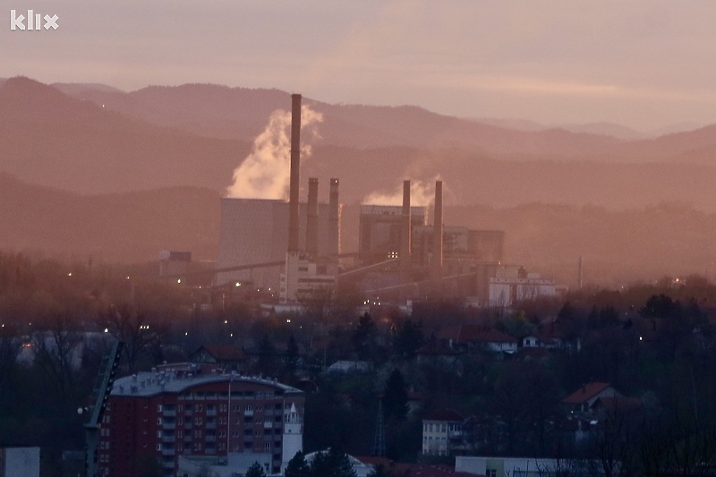 Termoelektrana u Tuzli predstavljena kao najveći zagađivač zraka (Foto: A. K./Klix.ba)