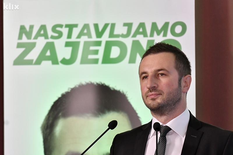 Semir Efendić novi lider Stranke za BiH (Foto: D. S./Klix.ba)
