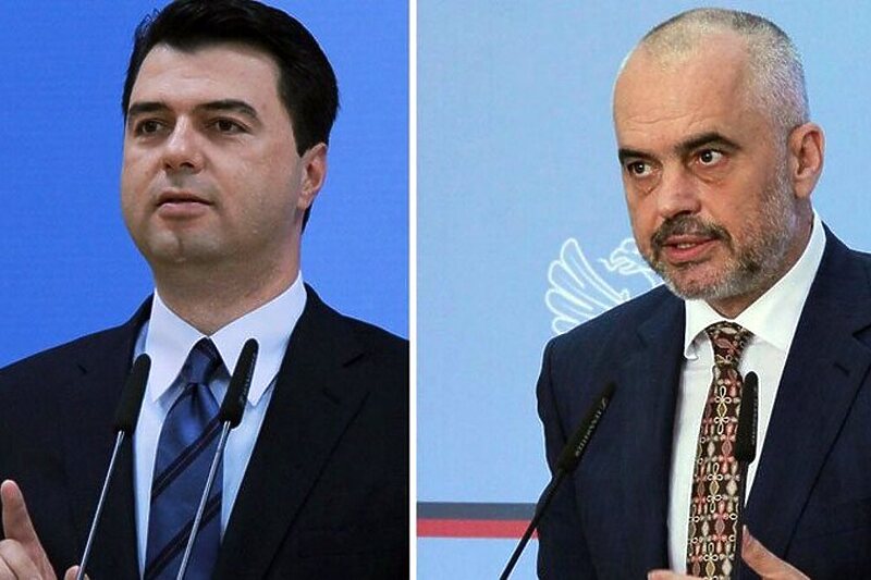 Lulzim Basha i Edi Rama (Foto: EPA-EFE)