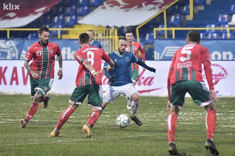 Detalj s posljednjeg meča Željezničara i Olimpika (Foto: Arhiv/Klix.ba)