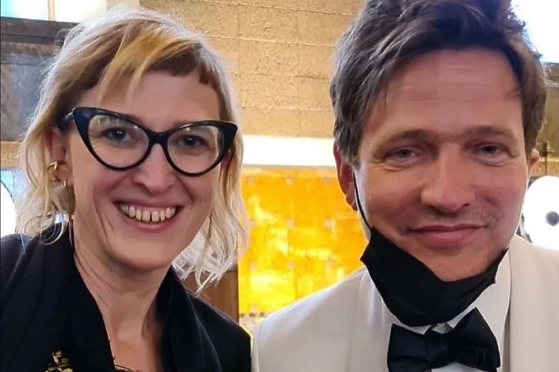 Jasmila Žbanić i Thomas Vinterberg (Foto: Instagram)