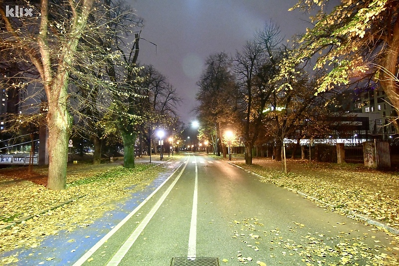 Prazne sarajevske ulice (Foto: D. S./Klix.ba)