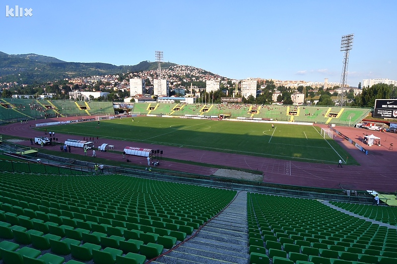 Glavni cilj FK Sarajevo je rekonstrukcija terena najvećeg bh. stadiona