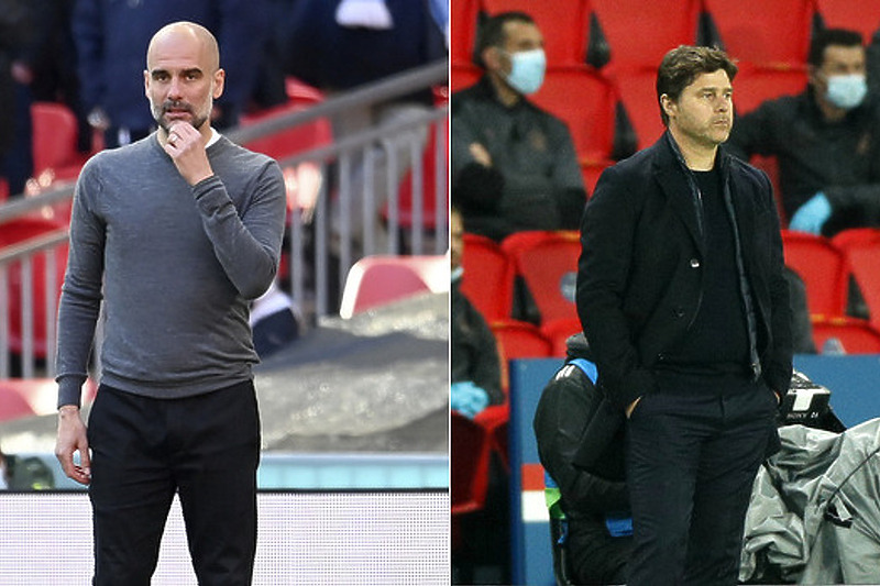 Pep Guardiola i Mauricio Pochettino