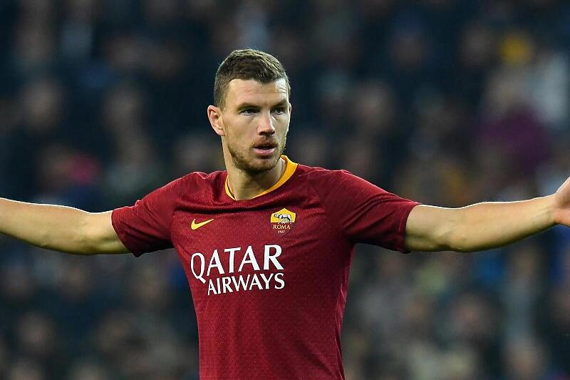 Edin Džeko (Foto: AS Roma/Twitter)